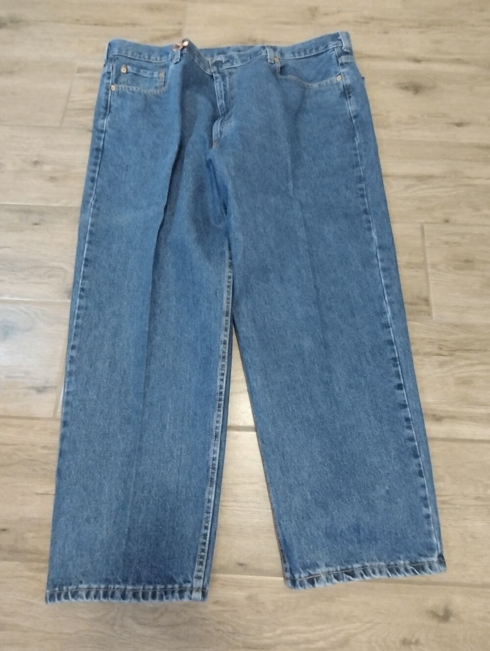 Men's Levi Strauss 550 Jeans Blue Denim 48 x 29